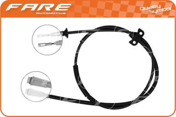 Fare 19198 Cable Pull, parking brake 19198