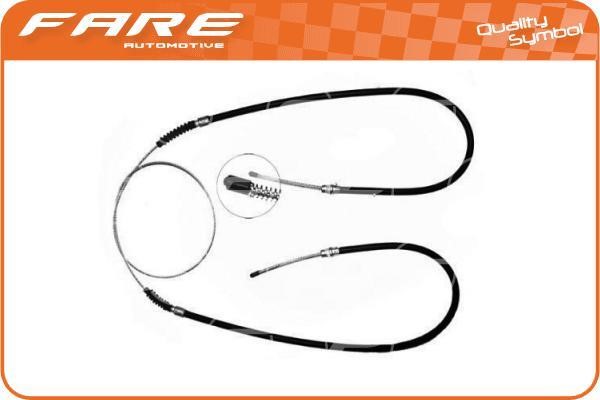 Fare 17611 Cable Pull, parking brake 17611