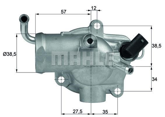 Wilmink Group WG1262793 Thermostat, coolant WG1262793