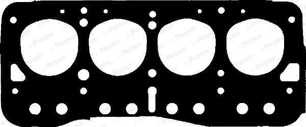 Wilmink Group WG1178389 Gasket, cylinder head WG1178389