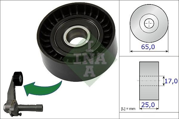 Wilmink Group WG1252659 V-ribbed belt tensioner (drive) roller WG1252659