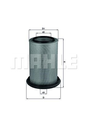 Wilmink Group WG1216227 Air filter WG1216227