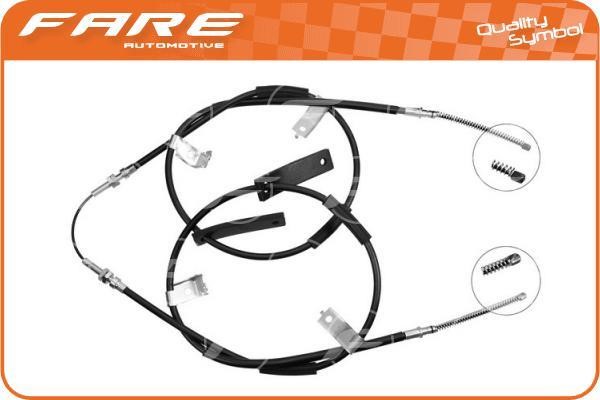 Fare 19329 Cable Pull, parking brake 19329