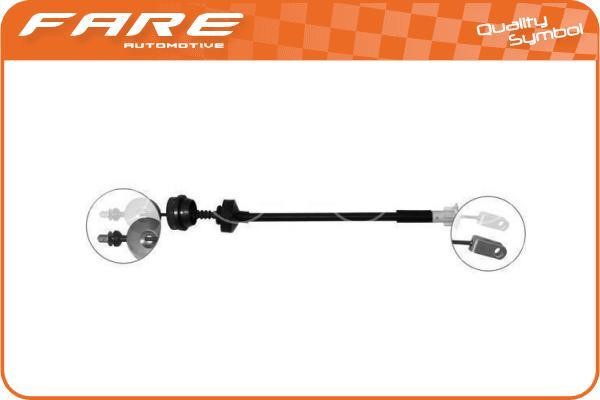 Fare 24742 Cable Pull, clutch control 24742