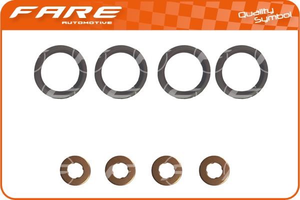 Fare 16276 O-rings for fuel injectors, set 16276
