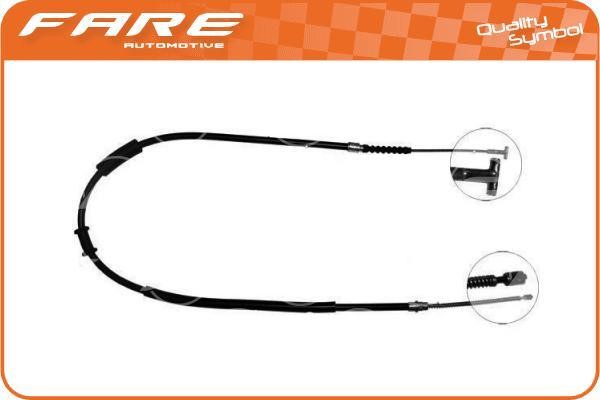 Fare 18030 Cable Pull, parking brake 18030