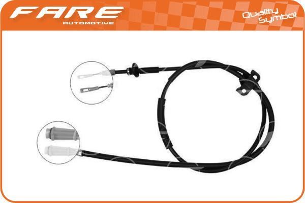Fare 19197 Cable Pull, parking brake 19197