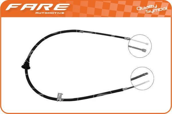 Fare 19102 Cable Pull, parking brake 19102