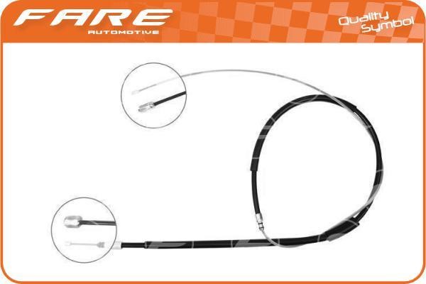 Fare 18884 Cable Pull, parking brake 18884