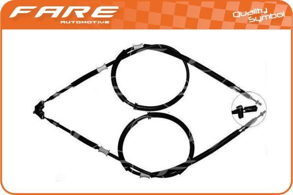 Fare 17656 Cable Pull, parking brake 17656