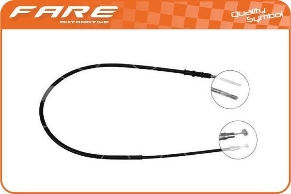 Fare 19322 Cable Pull, parking brake 19322