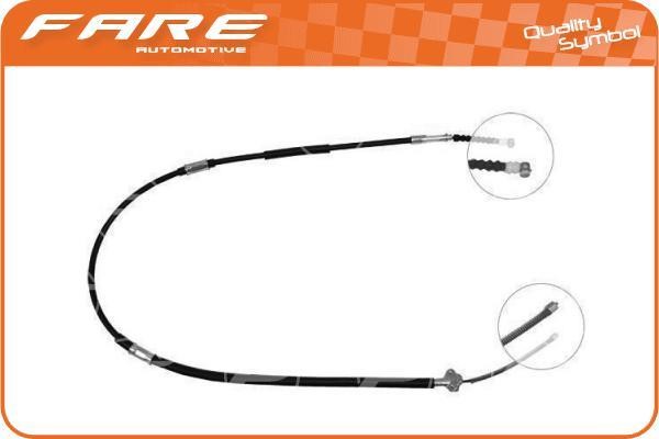 Fare 19140 Cable Pull, parking brake 19140