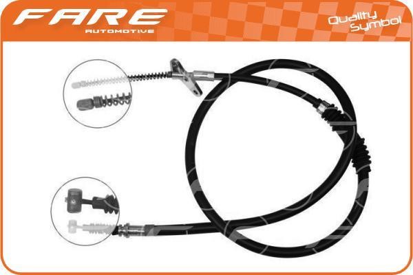 Fare 18666 Cable Pull, parking brake 18666