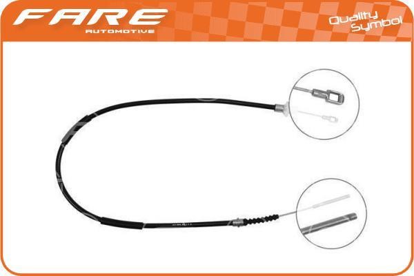 Fare 24720 Cable Pull, clutch control 24720