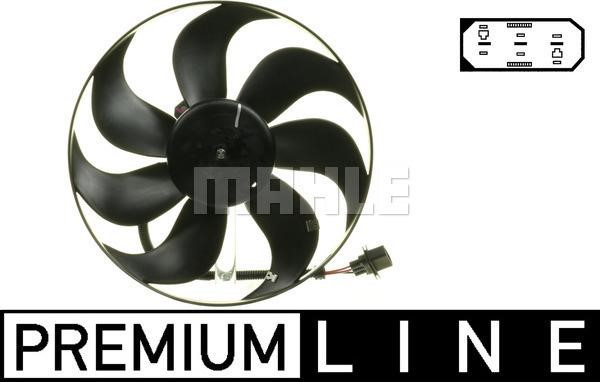 Wilmink Group WG2180897 Hub, engine cooling fan wheel WG2180897