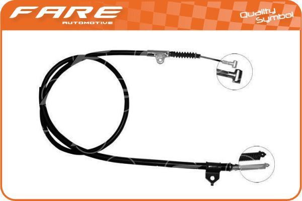 Fare 18526 Cable Pull, parking brake 18526