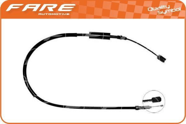 Fare 18843 Cable Pull, parking brake 18843