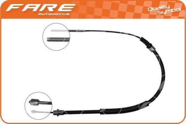 Fare 18762 Cable Pull, parking brake 18762