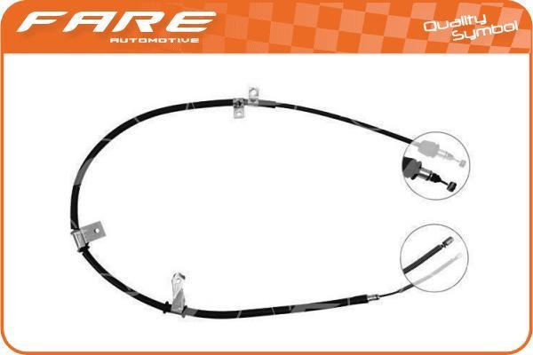 Fare 18348 Cable Pull, parking brake 18348