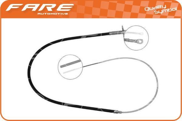 Fare 17765 Cable Pull, parking brake 17765