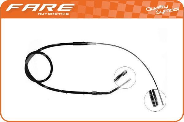 Fare 17774 Cable Pull, parking brake 17774