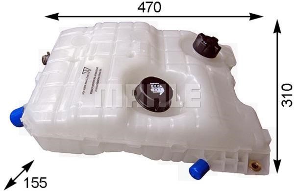 Wilmink Group WG2184264 Expansion Tank, coolant WG2184264