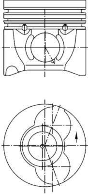 Wilmink Group WG1016604 Piston WG1016604