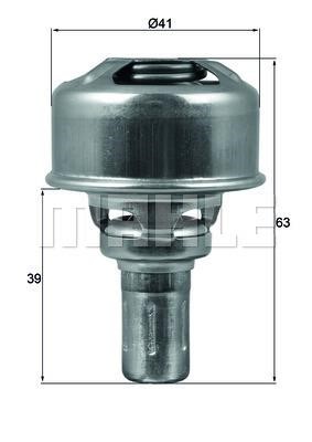 Wilmink Group WG1426535 Thermostat, coolant WG1426535