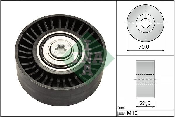 Wilmink Group WG1253026 V-ribbed belt tensioner (drive) roller WG1253026