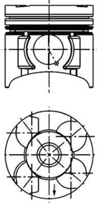 Wilmink Group WG1016601 Piston WG1016601