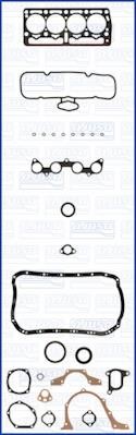 Wilmink Group WG1164465 Full Gasket Set, engine WG1164465