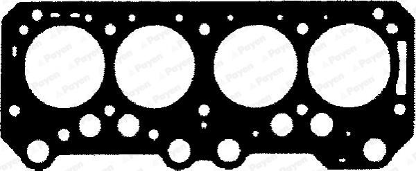 Wilmink Group WG1178420 Gasket, cylinder head WG1178420