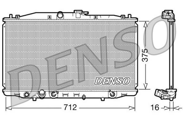 Wilmink Group WG1919593 Radiator, engine cooling WG1919593