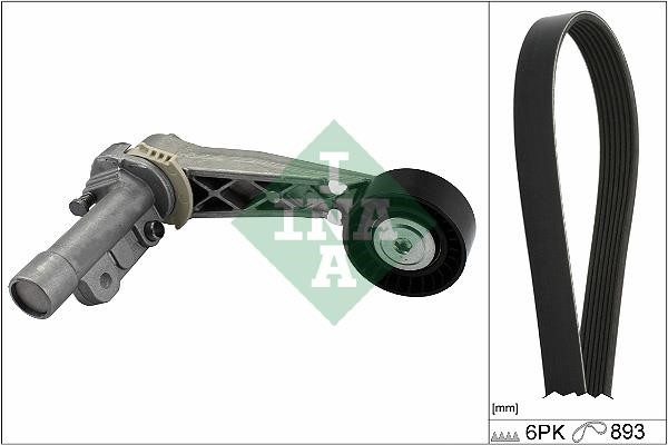 Wilmink Group WG2136852 Drive belt kit WG2136852