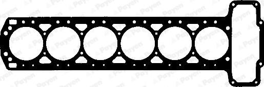 Wilmink Group WG1090163 Gasket, cylinder head WG1090163