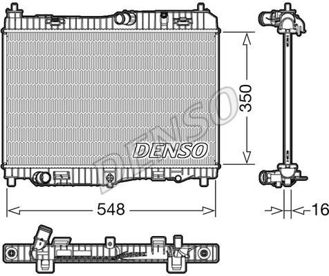 Wilmink Group WG1919041 Radiator, engine cooling WG1919041