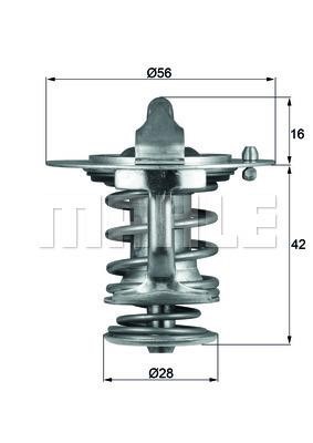 Wilmink Group WG1264903 Thermostat, coolant WG1264903