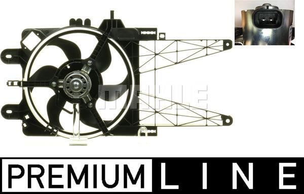 Wilmink Group WG2180669 Hub, engine cooling fan wheel WG2180669