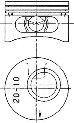 Wilmink Group WG1021937 Piston WG1021937