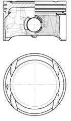 Wilmink Group WG1016749 Piston WG1016749