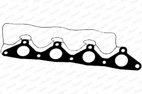 Wilmink Group WG1177113 Exhaust manifold dichtung WG1177113