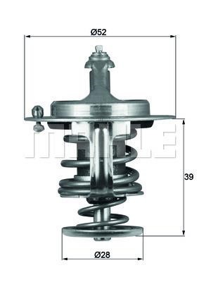 Wilmink Group WG1264934 Thermostat, coolant WG1264934