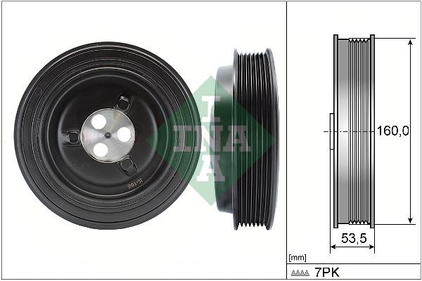 Wilmink Group WG2059054 Belt Pulley, crankshaft WG2059054