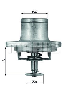 Wilmink Group WG1264928 Thermostat, coolant WG1264928