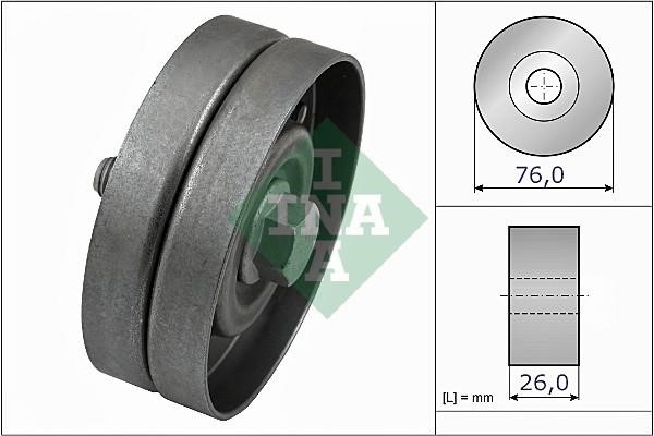 Wilmink Group WG1252883 V-ribbed belt tensioner (drive) roller WG1252883