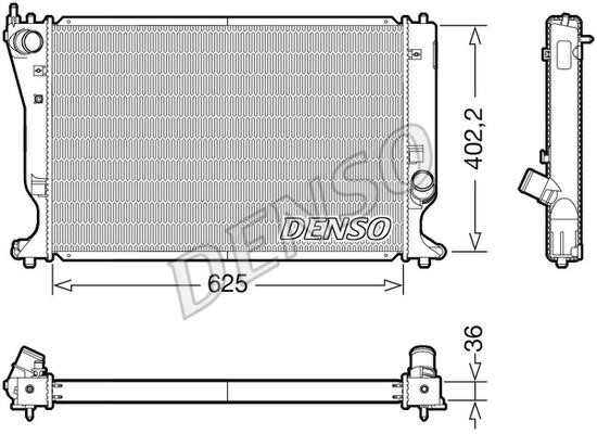 Wilmink Group WG1919898 Radiator, engine cooling WG1919898