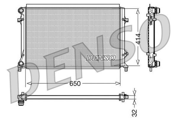 Wilmink Group WG1919487 Radiator, engine cooling WG1919487