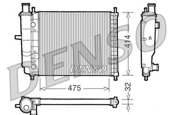 Wilmink Group WG1918951 Radiator, engine cooling WG1918951