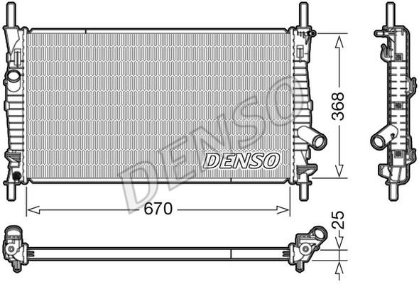 Wilmink Group WG1919040 Radiator, engine cooling WG1919040