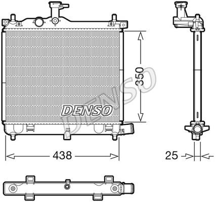 Wilmink Group WG2170196 Radiator, engine cooling WG2170196